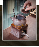 Candle-Heated Tea Set