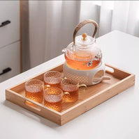 Chinese/Japanese Style Glass Tea Set
