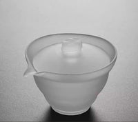 Frosted Glass Gaiwan