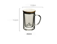 High-Quality Borosilicate Glass Brewing Teapot