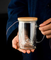 High-Quality Borosilicate Glass Brewing Teapot