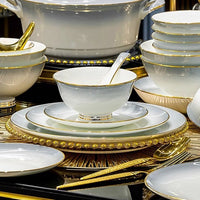 Calming ombre glaze modern and elegant tableware set- 20 Piece