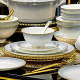 Calming ombre glaze modern and elegant tableware set- 20 Piece
