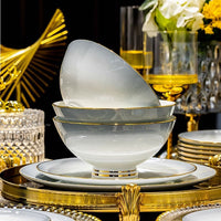 Calming ombre glaze modern and elegant tableware set- 20 Piece