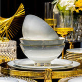 Calming ombre glaze modern and elegant tableware set- 20 Piece