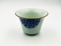 Chinese Ceramic Tea Blue Flower Gongfu Gaiwan