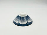 Blue and White Floral Douli Cup - Exquisite Chinese Tea Cup