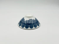 Blue and White Traditional Architecture Douli Cup - Exquisite Chinese Tea Cup