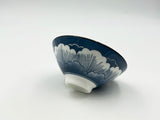 Blue and White Floral Douli Cup - Exquisite Chinese Tea Cup