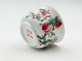 Vintage Hand-Drawn Peach Gongfu TeaCup