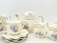 Elegant 22-Piece Porcelain English Afternoon Tea Set