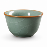 Portable Ge Kiln Crackle Glaze Travel Tea Set