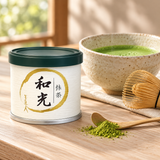 Wako Uji Matcha Japanese Green Tea Powder 20g - Lifestyle scene - SKU JP-MT-WAKO-20G