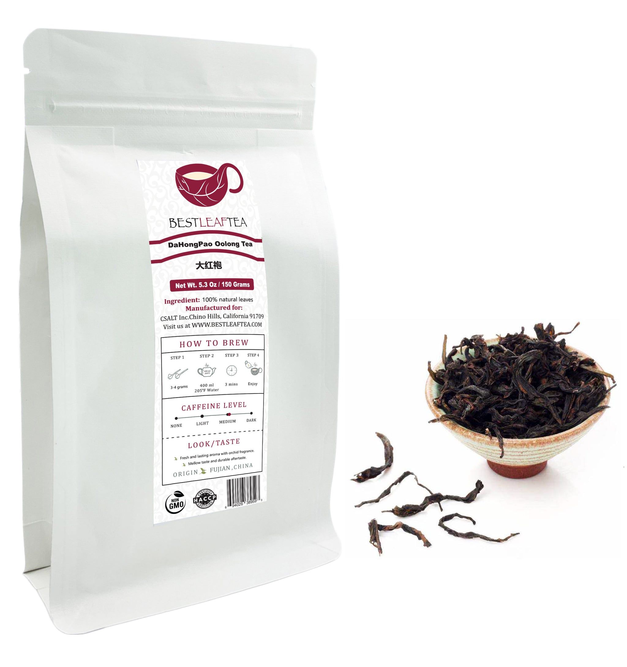 Authentic Dahongpao Tea | Buy Big Red Robe Oolong Online - BESTLEAFTEA