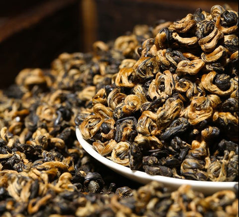 2025 EU Spring Premium Golden Snail Black Tea/欧标云南滇红茶