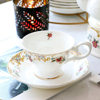 Elegant English Bone China Afternoon Tea Set