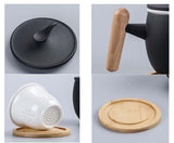 New Chinese Ceramic Style 13 Oz Tea Cup Mug With Infuser