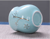Chinese/Japanese Blue Tea Set Ceramic Teapot Tea Cup Porcelain Tea Set With Tea Tray