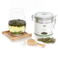 Organic green tea, dragon well green tea, longjing tea