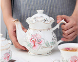 22 Piece Porcelain Tea Set English Afternoon Tea Set