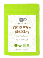 BESTLEAFTEA USDA Organic Matcha Latte Vanilla Flavor 100g/3.5oz bag