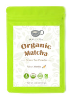 BESTLEAFTEA USDA Organic Matcha Latte Vanilla Flavor 100g/3.5oz bag