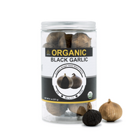 USDA Organic Black Garlic 453g Black Pearl Garlic Jar 1pund 100% Whole Black Garlic